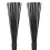 1 Pair Jazz Drum Brushes Retractable Drum Sticks 32 cm Black with Drum Key 3-Pack with Continuous Motion Speed Key 9