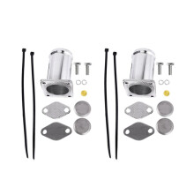 2X Aluminum EGR Removal Kit / EGR Delete Kit Blanking Bypass for E46 318D 320D 330D 330Xd 320Cd 318Td 320Td EGR07