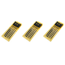 15 Pieces/Set of Professional Technical Diamond File 3X140mm Raft Needle Metal Cutting Tool Glass Metal Stone Carving