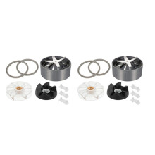 16 Pieces Blender Parts for Nutribullet 600W 900W Blender with Ice Blade/Rubber Sealing Gasket/Shock Pad Ect