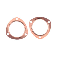 3 Inch Copper Exhaust Collector Gasket Leak Proof Reusable Header Seal for SBC BBC Engines
