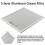 Grease Filter Metal Mesh Extractor Range Hood Vent Filter High Performance Practical Silver Cooker Hood Filters 1