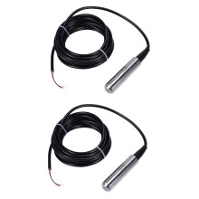 2X Tauch Wasser 4-20MA Füll Stands Sensor Kraftstoff Tank Füll Stands Sensor Metall Wasser Füll Stands Sensor