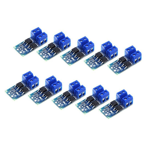 50PCS  5V-36V 15A(Max 30A) MOSFET MOS FET Trigger  Driver Module 0-20KHz PWM Regulator Control Panel 1