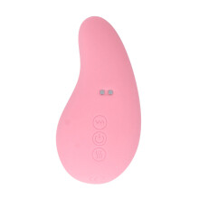2-in-1 Warming Lactation Massager Pink, 10 Vibration Modes, Waterproof