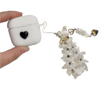 Chaîne de téléphone pendentif nœud papillon, accessoire-Argent