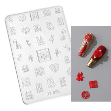 Nail Art Mold for Personalized Nail Flower Silicone-JT055