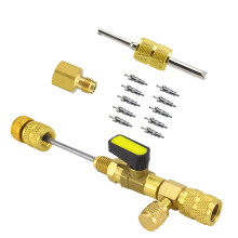 Werkzeuge HLK-Werkzeug für Kühlanlagen 1/4 und 5/16 7,01 x 4,53 x 1,46 Zoll Installer Werkzeuganschlussadapter