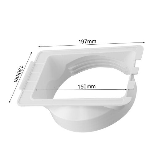 Duct Air Conditioner Portable Duct Adapter Connection Back Cm Interface Diameter Mobile Air Conditioner Ventilation 1