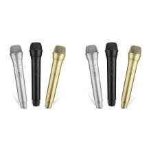 6 Pezzi di Supporto per Microfono, Microfono In Plastica, Supporto per Microfono per Giochi di Ruolo In Costume, Cosplay, Musica, Festa di Compleanno