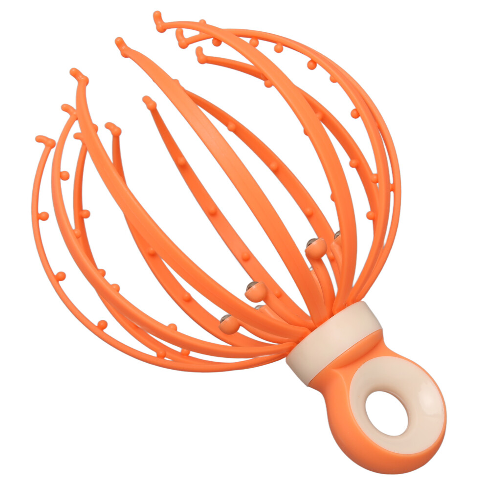Portable Octopus Head Massager Handheld Claw for Relaxation & Headache Relief