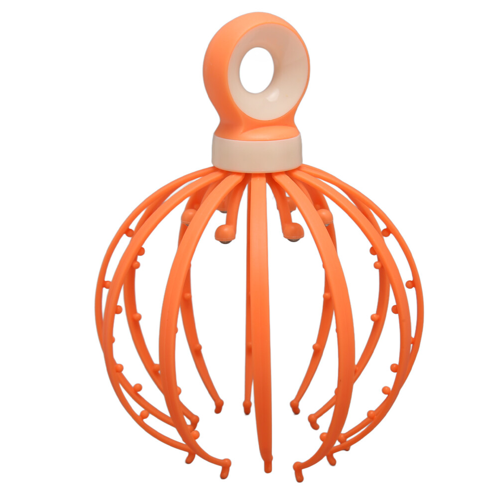 Octopus Head Massager Handheld Portable Claw for Head & Scalp Stress Relief