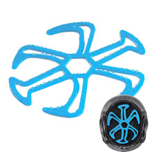 Motorcycle Helmet Liner Pads with 3D Ventilation and Comfort Cushion for Cycling Skating Scooter