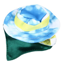 Fantasia de Cowboy para Pet - Conjunto de Acessórios para Cosplay - Chapéu Mini de Cowboy - Design Retrô Estiloso - Alça de Queixo Ajustável -