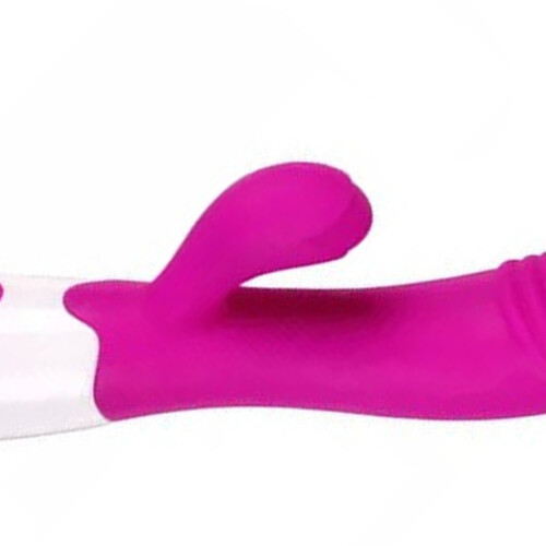 Rechargeable Silicone Clitoral Stimulator, 12 Vibration Modes, 19.5cm