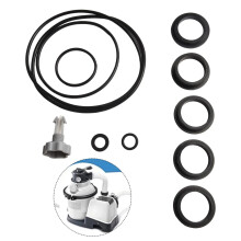Set di parti di guarnizione O-ring per pompa filtro sabbia Intex Joint a sigilla Set di riparazione di pezzi di guarnizione Squisito facile da usare