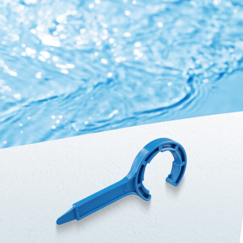 Accessories Bathroom Cap Spanner Spanner 6.4cm   7.3cm 60g 8 Threads Blue Plastic For 20l25l 30l Plastic Bucket
