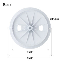Funda para skimmer de piscina para Hayward SPX1070C SP1070 SP1071 SP10712S Para repuestos de limpieza de tapas de skimmer para piscinas de jardín