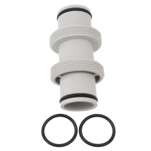 1 pezzi: adattatore di prolunga tubo per Intex Split Tube Split Valve Pool Pool Tubs Tubs a connettore dritto da 1,5 in a 1,5 in