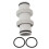 1 peças Adaptador de extensão de mangueira para Intex Split Split Valve Valve Valve Pool Tubs de 1,5 a 1,5 polegadas Acessórios 1