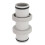 1 peças Adaptador de extensão de mangueira para Intex Split Split Valve Valve Valve Pool Tubs de 1,5 a 1,5 polegadas Acessórios 5