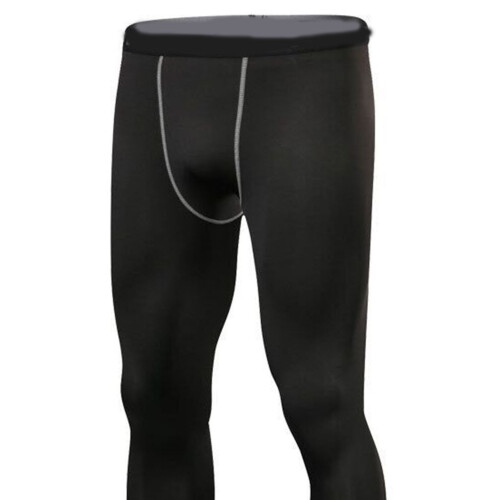 Men's Compression Pants XXL Grey Fast Drying Athletic Leggings 2
