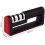 Knife Sharpener with ThreeEdge Design, Compact Handheld Sharpening Tool in Black GiftReady Finish 5