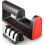 Knife Sharpener with ThreeEdge Design, Compact Handheld Sharpening Tool in Black GiftReady Finish 4