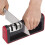Knife Sharpener with ThreeEdge Design, Compact Handheld Sharpening Tool in Black GiftReady Finish 2