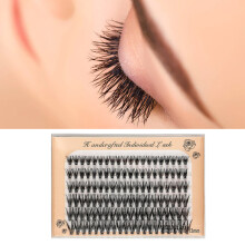 Wimperncluster gemischt handgefertigt weich leicht