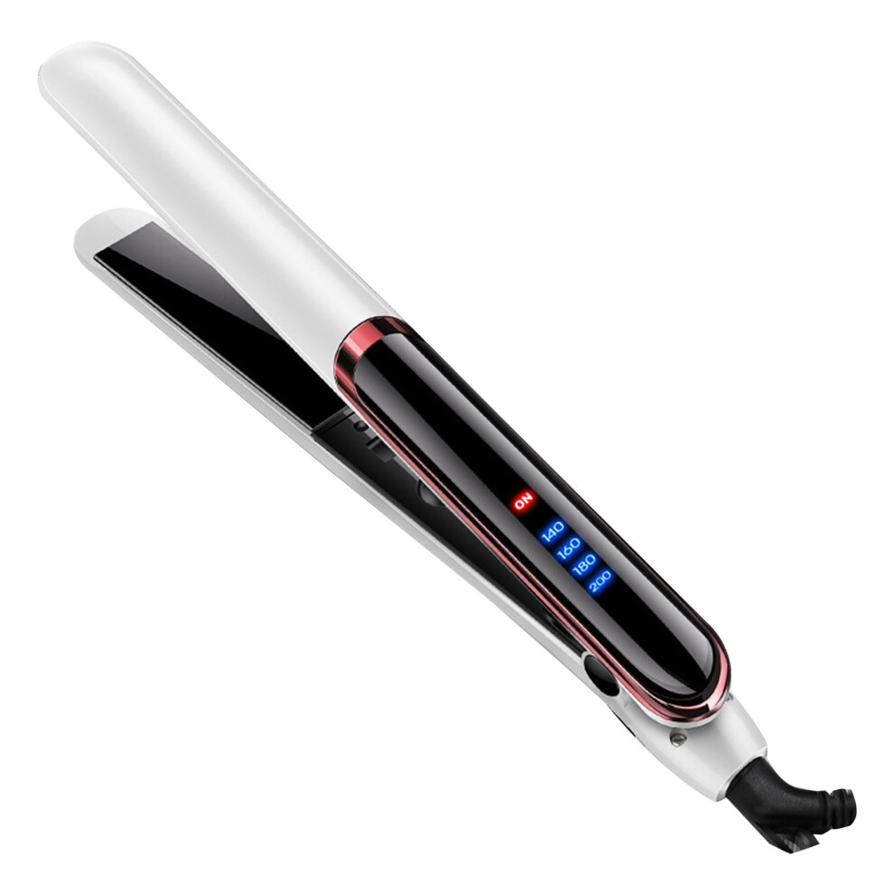 Ionic Hair Straightener With Ceramic Tourmaline Crystal Plates, 2 In 1 Curling And Straightening Tool Suitable For All Hair Types