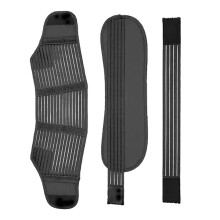 Schwangerschaftsbauchband L Schwarz Polyester
