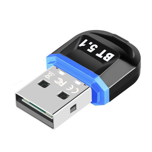 Προσαρμογέας Bluetooth για επιτραπέζιο φορητό υπολογιστή, ασύρματο USB Dongle με 2