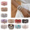 Handmade Multi Layer Love Heart Bracelet Stackable Bohomian-Red 4