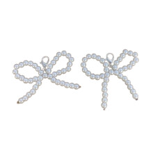 Pendentif de sac moderne, porte-clés en perles-arc de perles