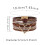 Handmade Multi Layer Love Heart Bracelet Stackable Bohomian-Red 7