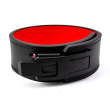 Weight Lifting Belt Leather Padded Lower Back Stabilizing Back Support Size M For Deadlift Squat Weightlifting Bodybuilding