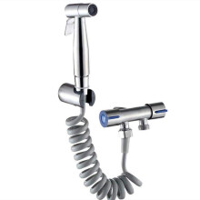 Handheld Toilet Spray SUS304 Stainless Steel Douche Set Wall Mounted For Cloth Diaper Baby