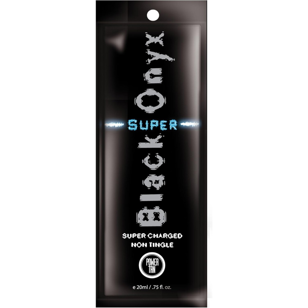 Power Tan Black/Onyx/Cream 20Ml Super Non Tingle Sunbed