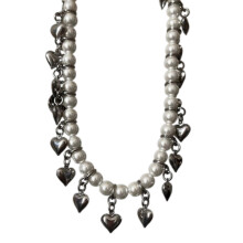 Chaîne de clavicule réglable, collier de perles élégant avec