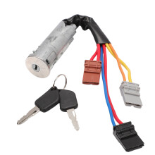 Zündschalter mit 2 Schlüsseln für PEUGEOT 106 405 Autozubehör 1994 4162-92 6P 4162,92 416292 4162-92 96084980
