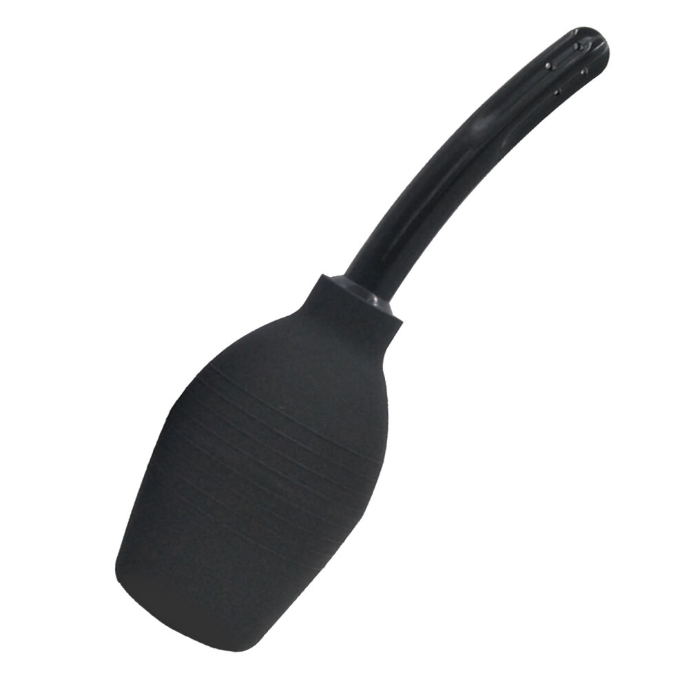310ML Reusable Black Bulb Vaginal Irrigator â Soft Wash Flusher 26x7.5cm