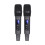 Drahtloses Mikrofon-Set mit DSP-Anti-Heul-Technologie Black 4