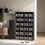 Homcom HOMCOM DVD CD Media Storage Rack, Video Display Unit, 89 x 130.5 cm 9