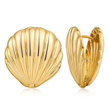 Small Piercing Earring Simple Small Shells Shaped Studs Earring