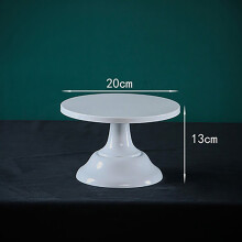 European Style Metal Cake Stand, Anti-Slip, White, 30cm Diameter