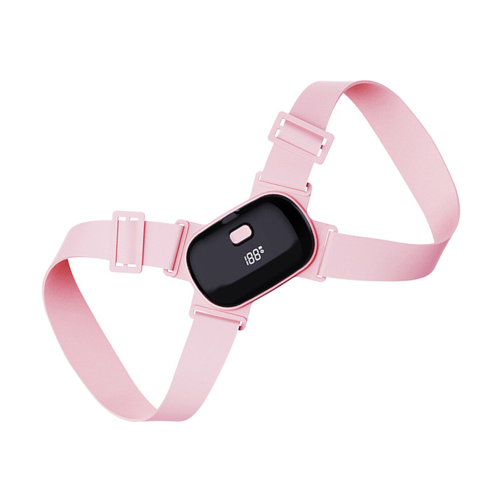 Smart Back Brace Auto Sensing Vibration Alert Kids Posture Corrector Pink