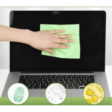 100 pièces de lingettes nettoyantes en microfibre colorées pour lunettes, 13x13cm