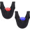 Bowling Bag With  Flexible Polishing Cloth, Black Polyester, Adjustable Strap, Size Standard 4
