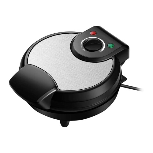 Electric Waffle Maker 1200W Fast Double Side Heating with Temperature Control for Breakfast